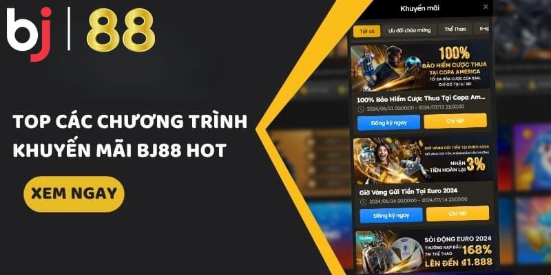 Nhận khuyến mãi BJ88 tăng tiền cược chơi game